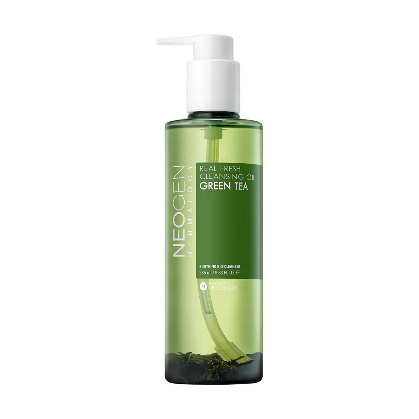 Гідрофільна олія для обличчя Neogen Dermalogy Real Fresh Cleansing Oil Green Tea з зеленим чаєм, 285 мл