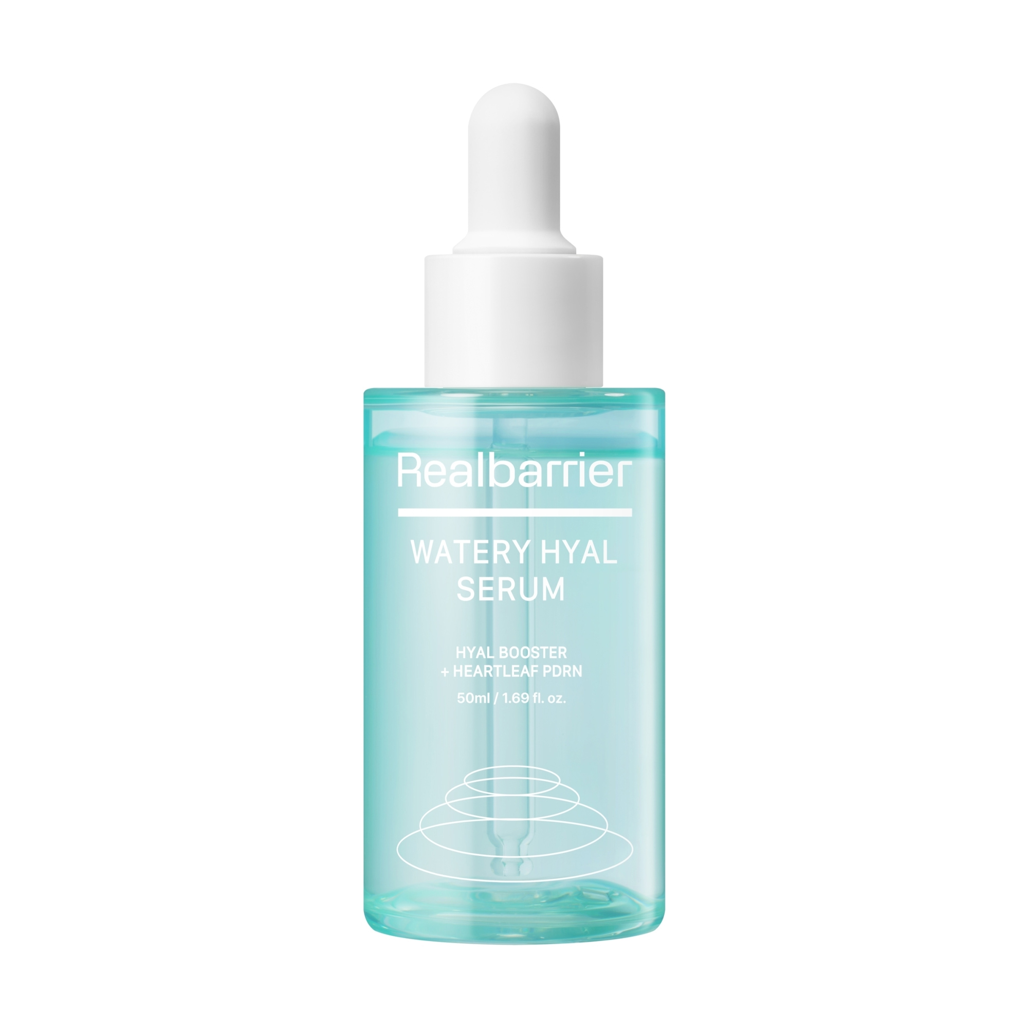 Зволожувальна сироватка для обличчя Real Barrier Watery Hyal Serum з гіалуроновою кислотою та полінуклеотидами, 50 мл